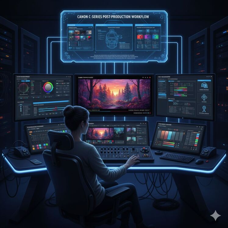 اهمیت استفاده از Workflow در زمان های پس‌تولید با دوربین های فیلمبرداری سینمایی کانن