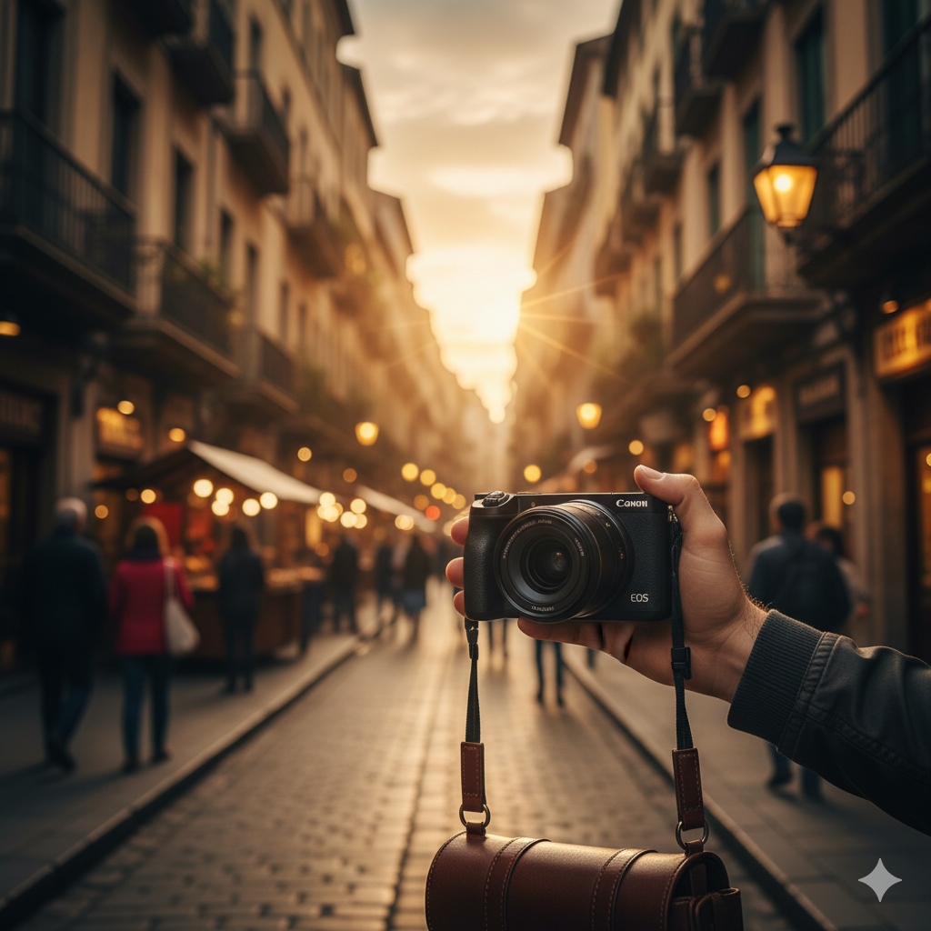بهینهترین دوربین کانن برای سفر و استریت استایل – بررسی وزن، اندازه، کیفیت تصویر و عملکرد در نور طبیعی