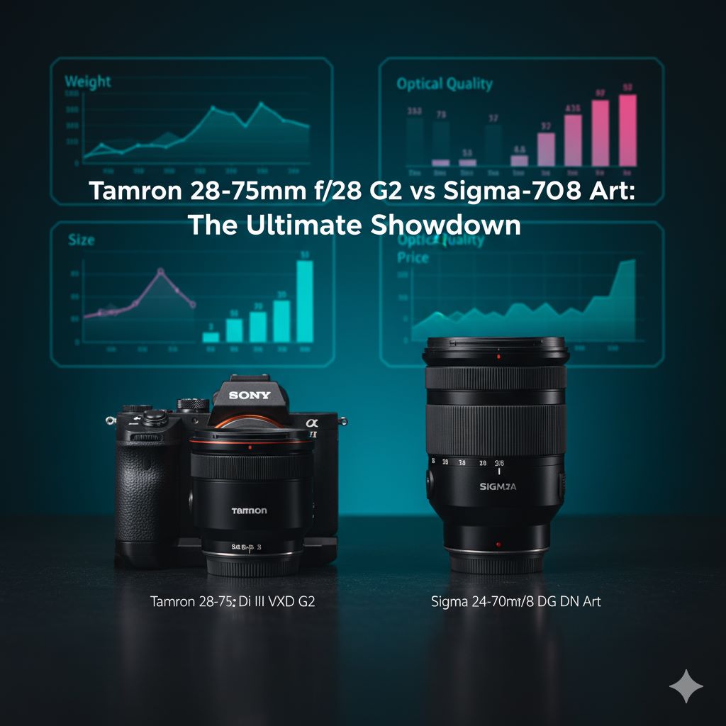 مقایسه عملی با لنز Sigma 24-70mm f/2.8 DG DN Art