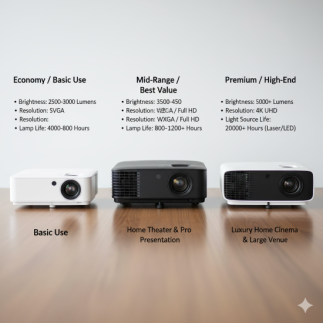 قیمت خرید ویدئو پروژکتور حرفه ای و تجاری