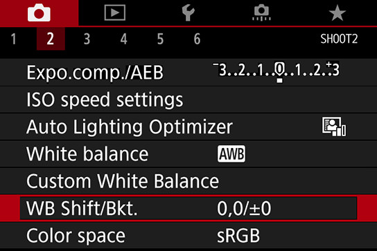 آموزش تکنیک اصلاح وایت بالانس با دوربین کانن Canon