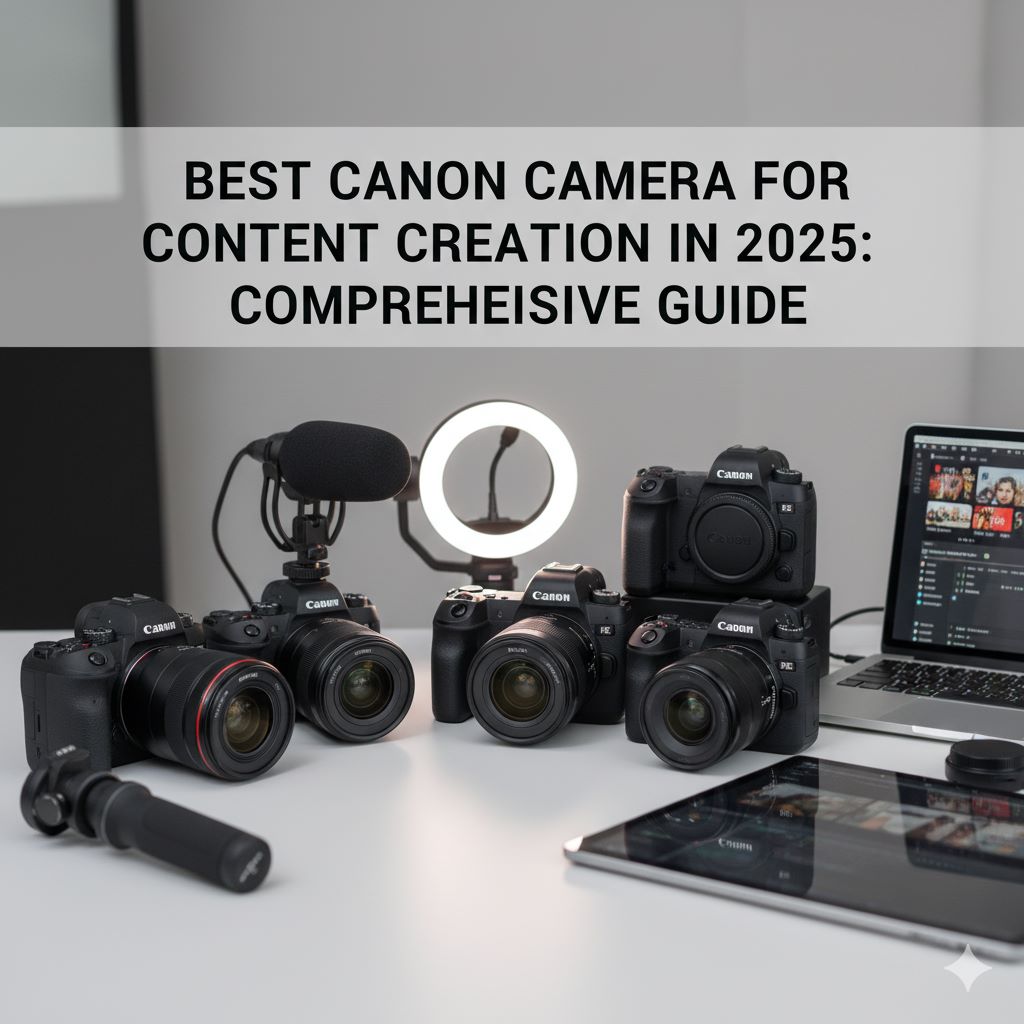 بهترین دوربین کانن برای تولید محتوا در سال ۲۰۲۵: راهنمای جامع و تخصصی