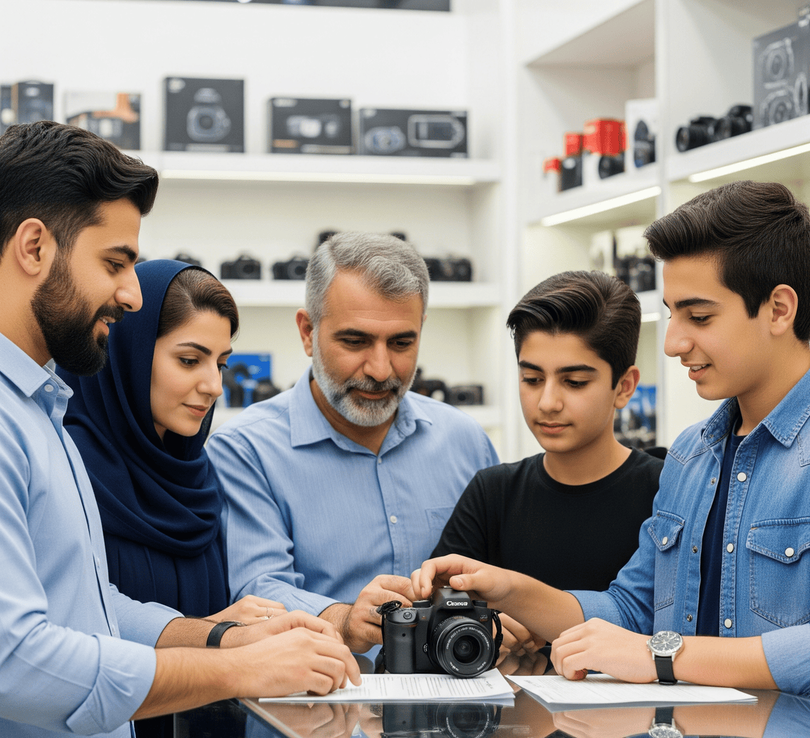 خرید دوربین اقساطی 