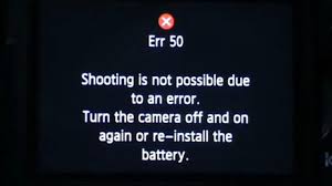 ارور 50 در دوربین کانن؛ خطایی که میتونه عکاسیتو نابود کنه!