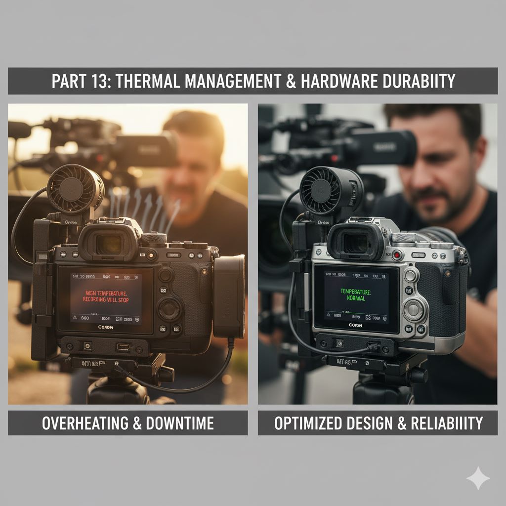 بخش سیزدهم: مدیریت دما و دوام سختافزار