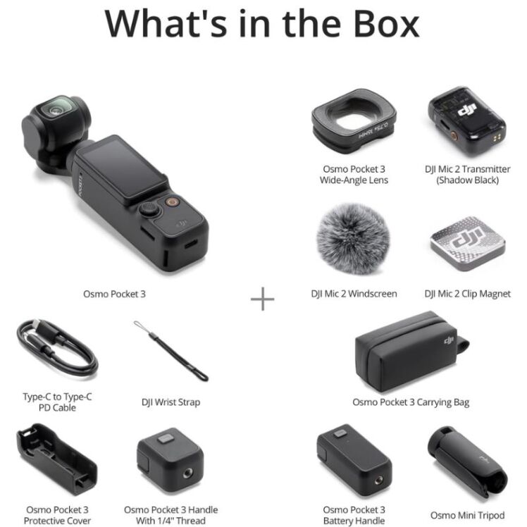دوربین اسمو پاکت کمبو dji osmo pocket 3 creator combo دارای چه ویژگی هایی است و برای چه کارهایی مناسب می باشد ؟
