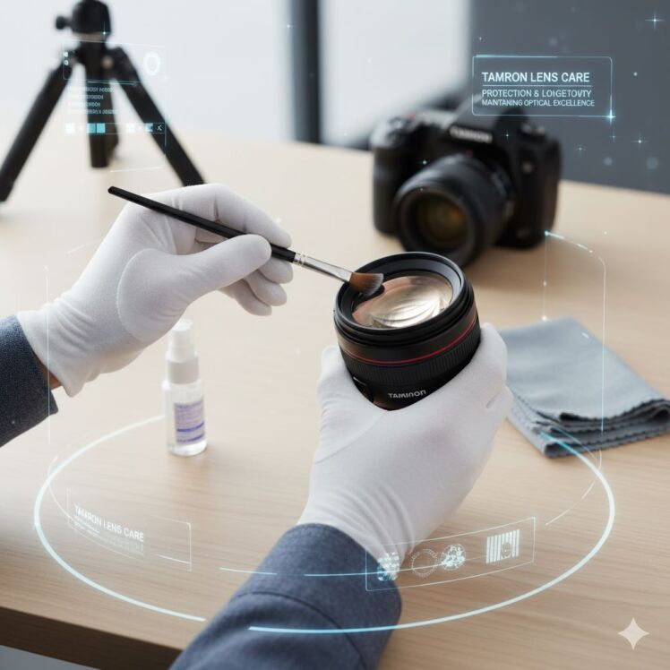 مراقبت از لنز تامرون و ترفند حمل، نگهداری و مراقبت از لنز تامرون در سفر و شرایط سخت