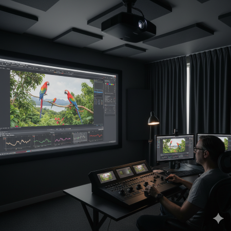 نکات خرید پروژکتور برای عکاسان و تدوین‌گران (نمایش رنگ دقیق)