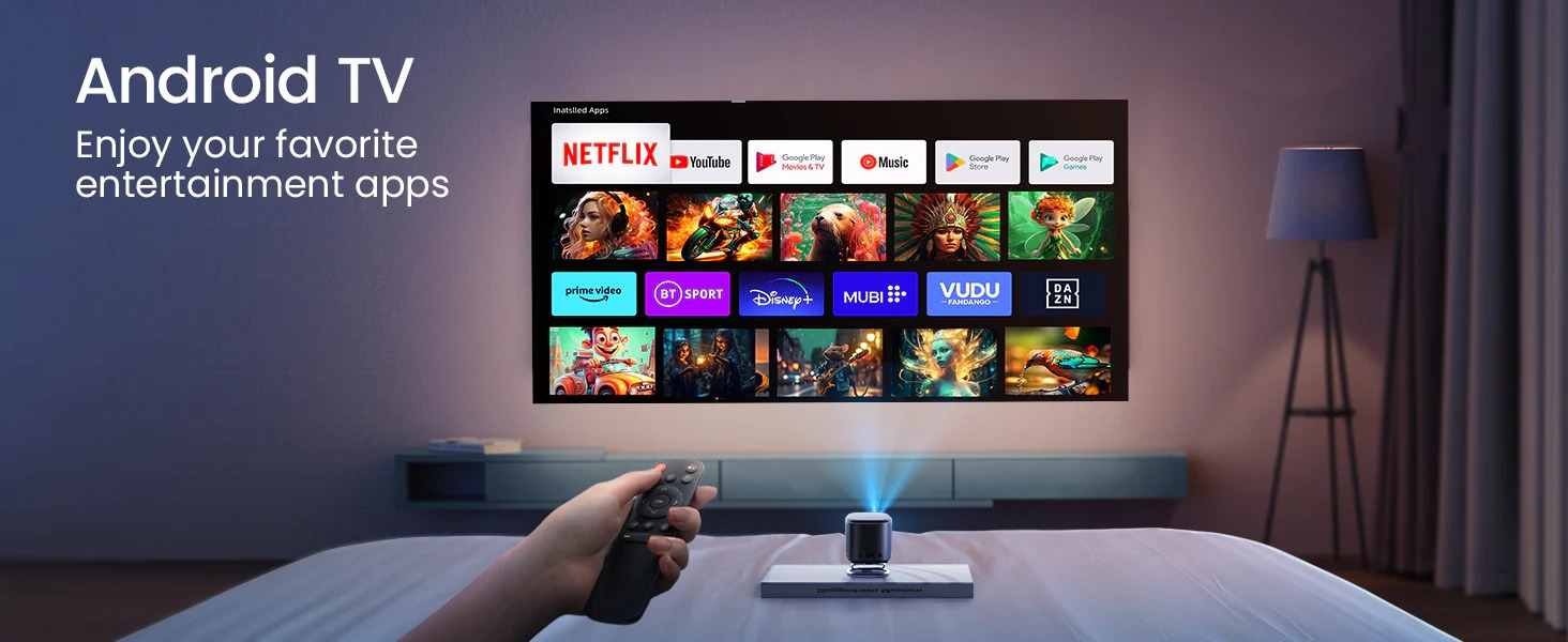 ویدئو پروژکتور WiMiUS Pico Projector Q2