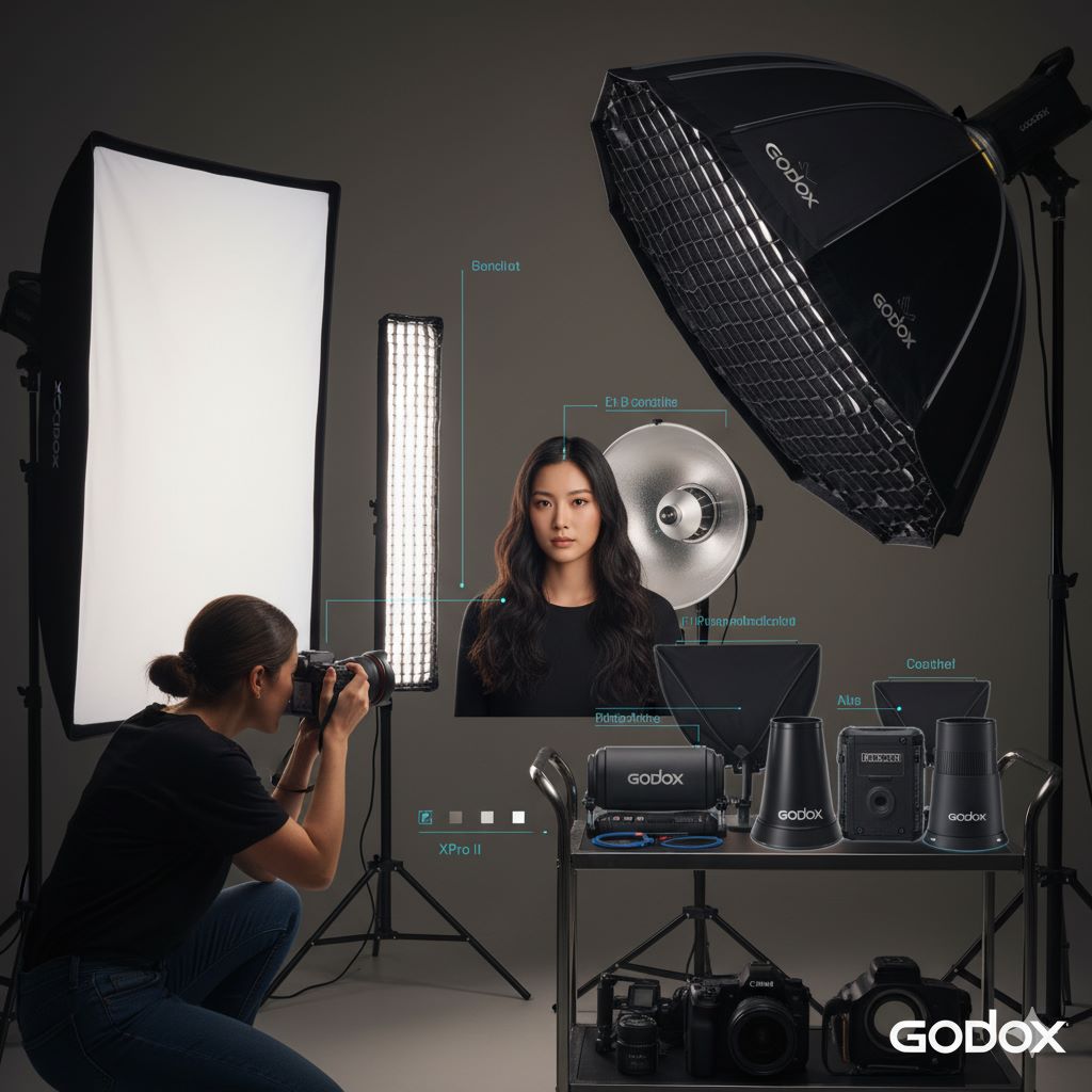 مودیفایرهای جدید Godox و تأثیرشان در نورپردازی پرتره: بررسی تخصصی و کاربردی