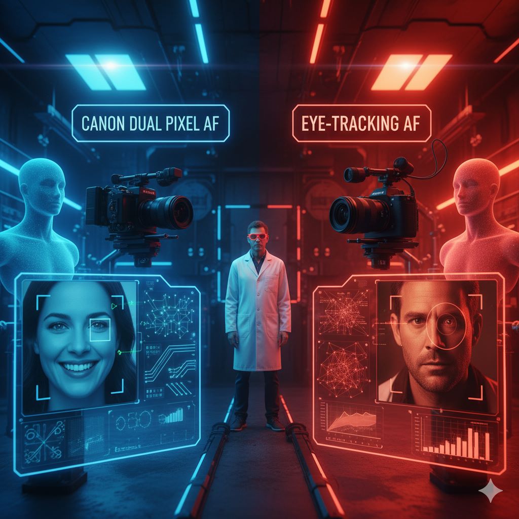 مقایسه Canon Dual Pixel AF با Sony Eye-Tracking AF