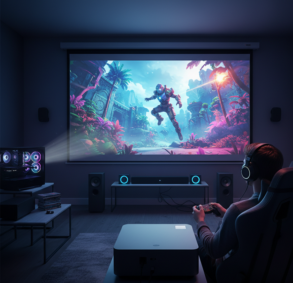 بهترین پروژکتور گیمینگ برای اتاق کوچک چیست؟
