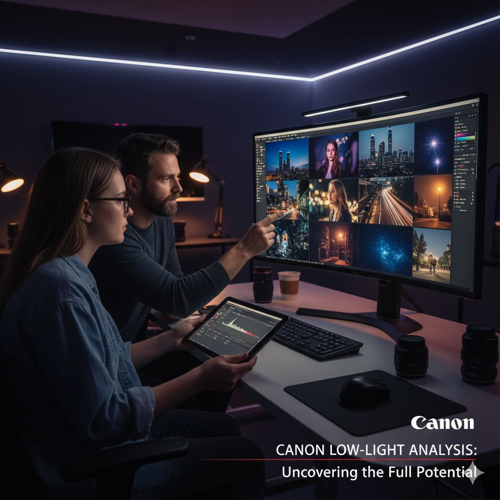 تحلیل نمونه عکسها در نور کم