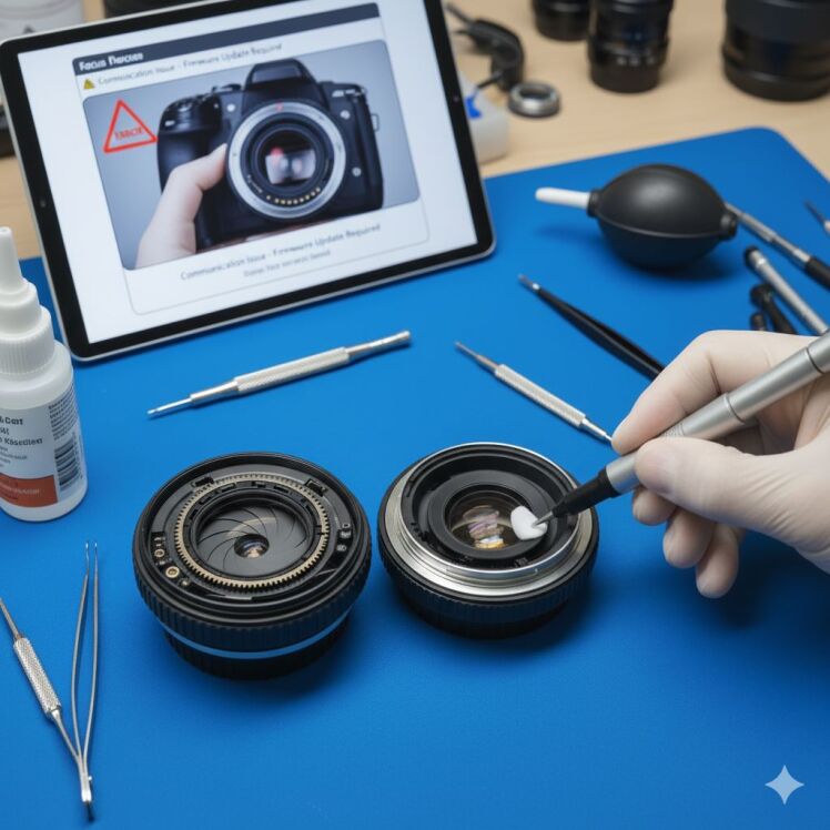 مشکلات رایج لنز سیگما و راهکارهای تعمیر آن 