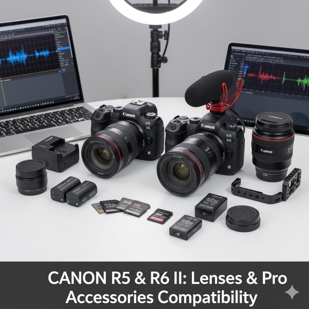 لنزها و سازگاری با اکسسوریهای حرفهای