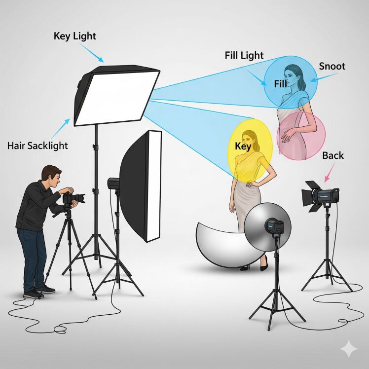 چطور از مدل‌ها برای تبلیغات پوشاک حرفه‌ای عکاسی کنیم؟