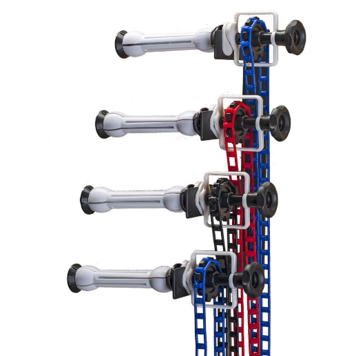  بهترین قیمت خرید پایه فون زنجیری ۳ تایی Triple Background Holder QH-B003 