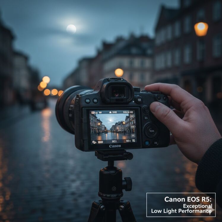 بهترین دوربین کانن در نور کم و مراسم شبانه