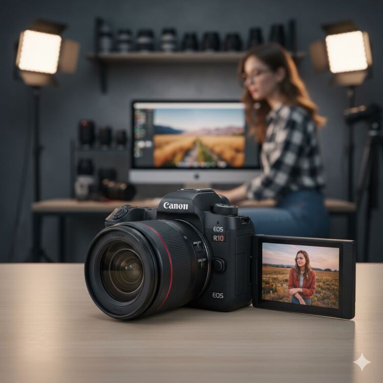 قیمت کانن R10 _ مشاوره خرید دوربین کانن EOS R10؛ بهترین انتخاب برای شروع عکاسی حرفه‌ای؟