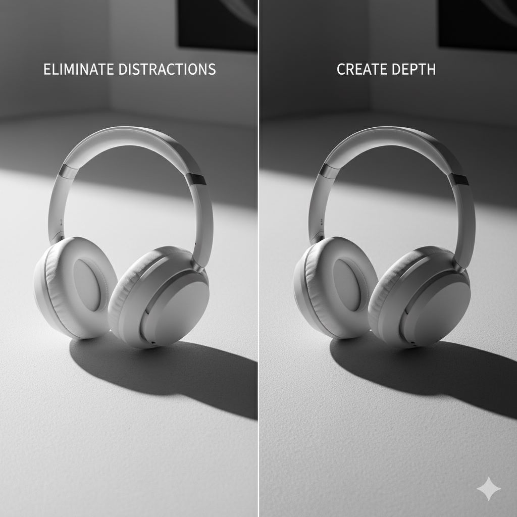 کنترل سایهها: ایجاد عمق یا از بین بردن مزاحمت؟